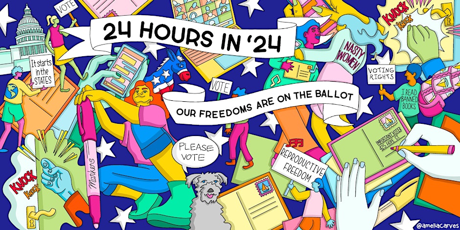 24 Hours in '24 flyer